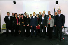 Photo de groupe du Conseil pédagogique réuni le 7 novembre 2013