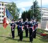 © ENSP - Les officiers - Garde au drapeau