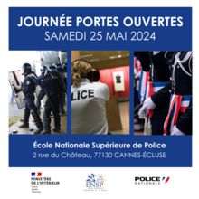 Journée "portes ouvertes" ENSP Cannes-Écluse le samedi 25 mai 2024 
